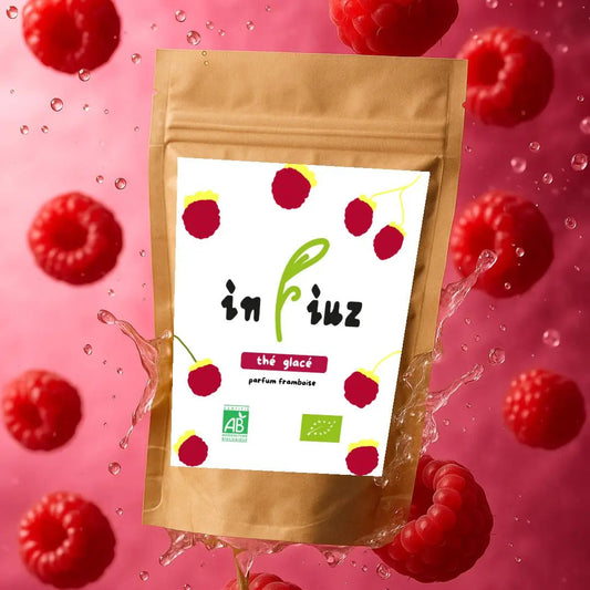 Thé glacé framboise - infiuzinfiuz