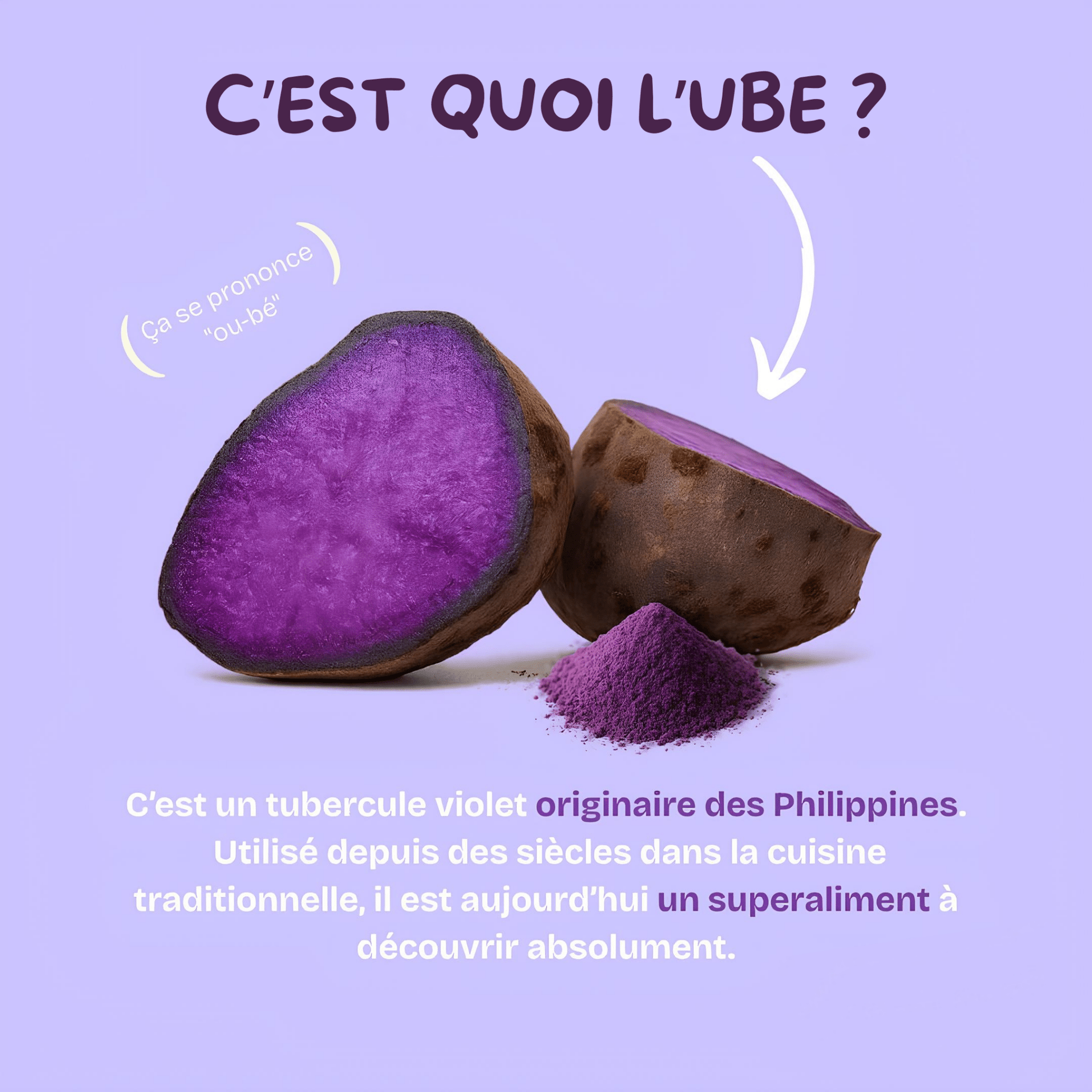 Ube en poudre - infiuzinfiuz