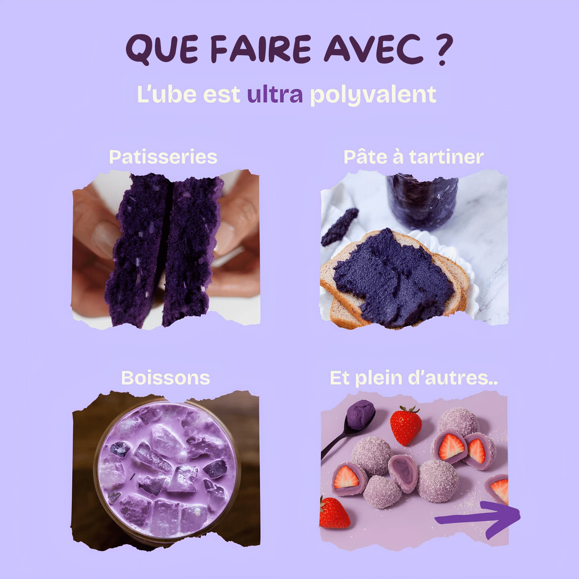 Ube en poudre - infiuzinfiuz